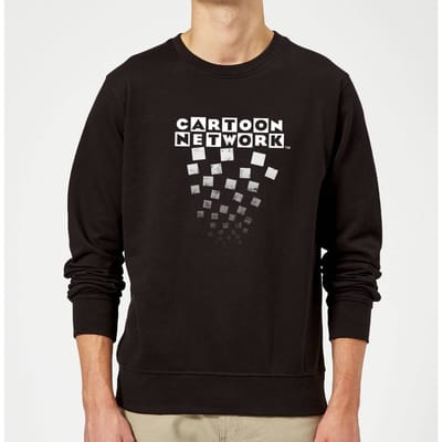 Cartoon Network Logo Fade Sweatshirt - Black - S
