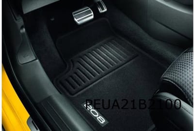 Peugeot 208 (10/19-) Mattenset (L+R) voorzijde (velours) Origineel! 1648538780