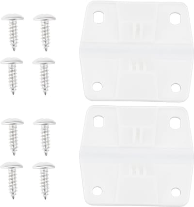 Dailygoods- Koeler Scharnieren 2 Stuks - Kunststof - Compatibel met