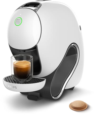 Krups NESCAFÉ Dolce Gusto NEO KP8301 - Caffè Koffiemachine - Wit - Speciaal ontworpen voor liefhebbers van zwarte koffie