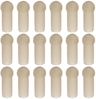 Allecto - Buffer Bead Protector - Visgereedschap - 15mm - Kralen Vissen Accessoires - Ideaal voor Karpervissen - 100 Stuks