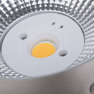 LED-grondinbouwlamp Durea IP67 rond 273mm 3000K 15W 1040lm 230V 80° Edelstaal Metaal