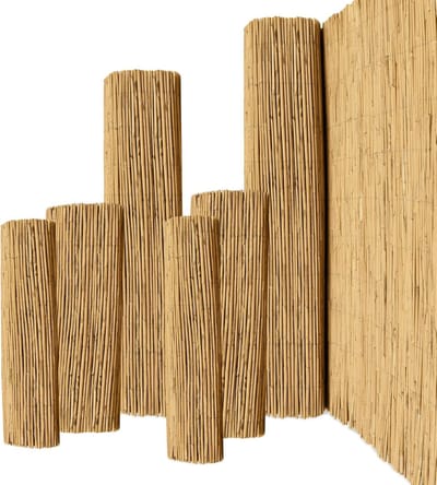 Sol Royal Premium Balkonscherm Riet - Privacyscherm voor Balkon Solvision S36 - Balkondoek Riet 600x140cm