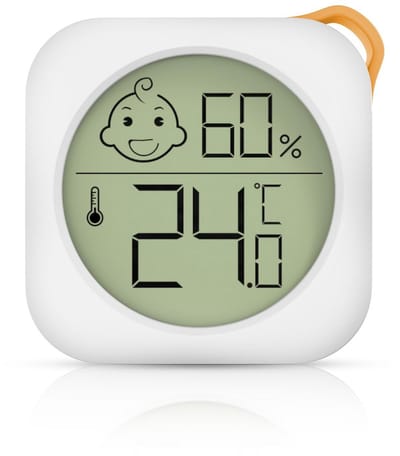 Digitale Binnen Thermometer en Hygrometer - Compact Temperatuur en Vochtigheidsmeter