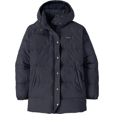 Patagonia Cotton Down Parka blauw