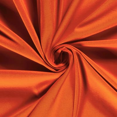 Tricot / Jersey Stof Uni per Meter – Oranje – Rekbaar & Zacht – Comfortabele Kledingstof – Voor Shirts, Jurken & Leggings