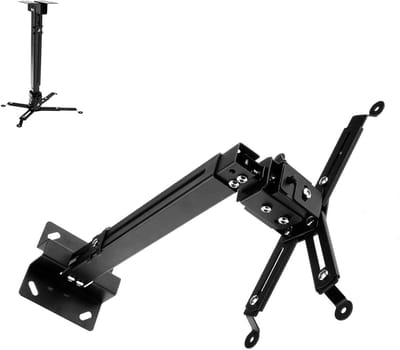Dailygoody - Universele projector plafondbeugel - Lcd 360 ° draaibaar