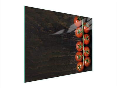 TMK ArtDeko - Snijplank - Glas - 52x40 cm - Pomidor