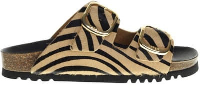 Scholl Noelle Print Led Slippers - Dames - Beige - Maat 36