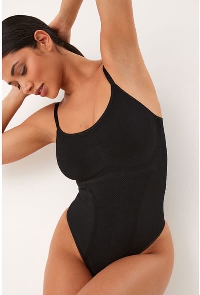 Next - Dames - Body met krachtige buikcorrectie - Zwart