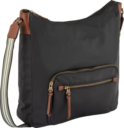 camel active Schoudertas Bari Shoulder Bag Dark Grey Grijs Blauw