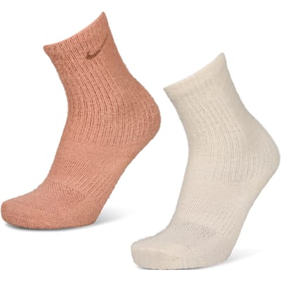 Nike Everyday + Cushioned Crew 2 Pack Sokken Unisex - Beige - Maat 42 - 46 - Katoen