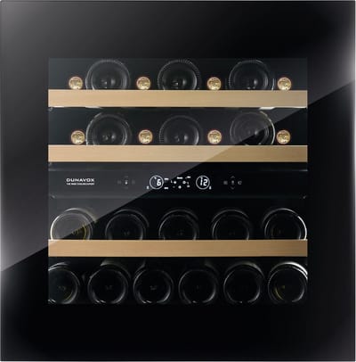Dunavox Horizon-25.TO Greeploze Inbouw Wijnkoelkast DVH-25.65DB.TO 2 Zones