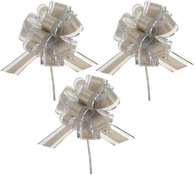 Dailygoods - Set van 3 Decoratieve Geschenkstrikken