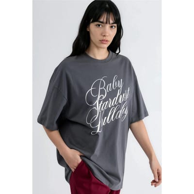 Overmaat T-shirt met Opdruk