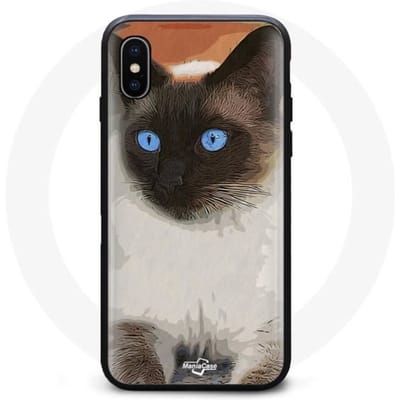 Coque Iphone XS Max Siamois Chat