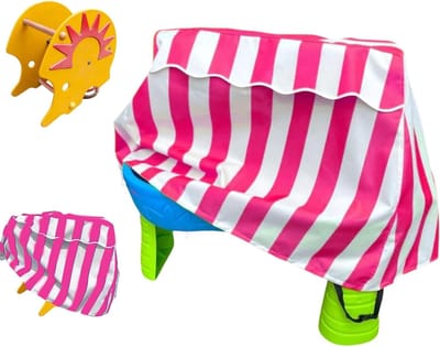 Afdekking Watertafel - Beschermhoes Tafel - Kinderspeelgoed Beschermen - Waterdicht Oxford Materiaal - 94 x 56 x 65 cm - Roze