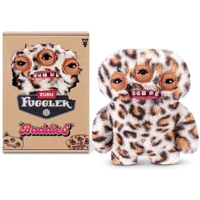 Fuggler 23cm Baddies Serie Pop Pluche Gevuld Fugglers Lelijke Tanden Monster Tanden Accessoires Grappige Trend Verjaardagscadeau Speelgoed beige