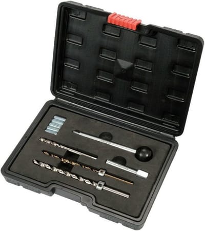 Yato YT-06036 - Reparatieset voor Injector Schroefdraad - 10-delig - Voor Mercedes CDI - Inclusief Behuizing