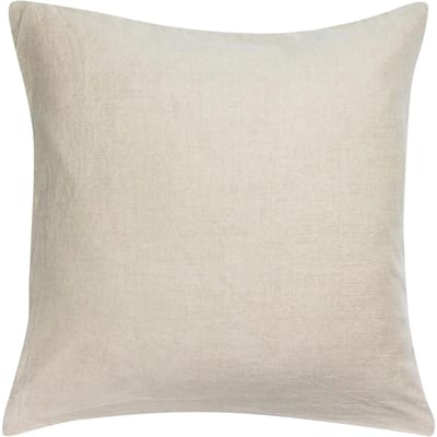 Stonewashed katoenen kussensloop Vivaraise Zeff