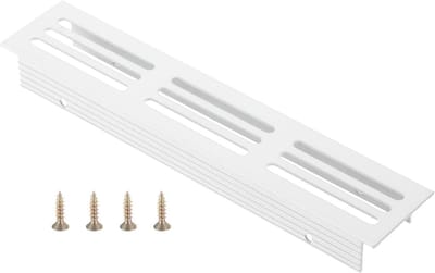 Ventilatiehoes - Rooster - Meubels Ventileren - Aluminium Legering - 15 cm - Wit