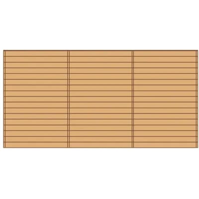 Solid Voorwand ‘s7744’ Hout 480x245cm