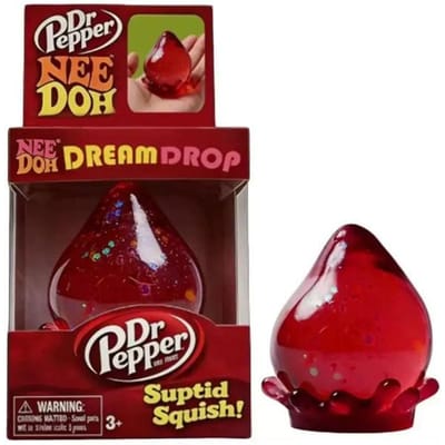 Dr Pepper Nice Cube Drop Soda Aroma Zacht Squishy Langzaam Rijzend Fidget Speelgoed Niet-giftig Antistress voor Volwassenen Kinderen Ontspanning Cadeau