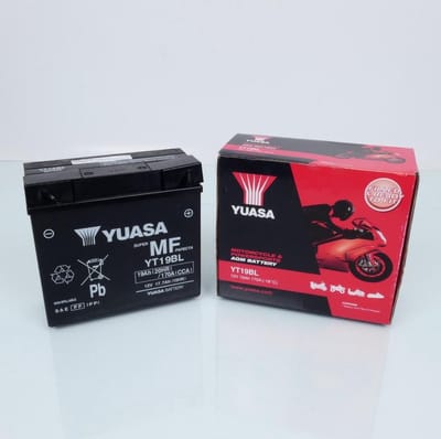 accu yuasa voor motorfiets bmw 850 rt abs 1999 tot 2006 yt19bl-bs / yt19bl / 12v 19ah nieuw