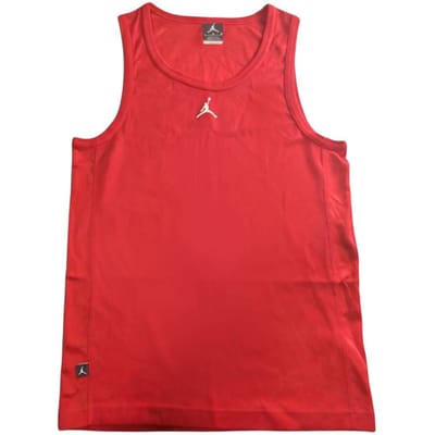 Gilet de sport Jordan Dri-FIT Confortable et respectueux de la peau Polyvalent Respirant Hommes tops 615097-695 M red