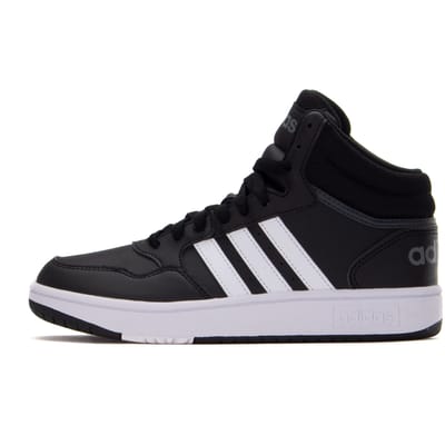adidas Sportswear Hoops Mid Schoenen - Kinderen - Zwart