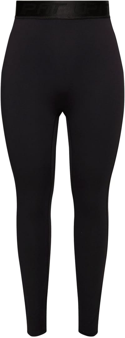 Ulla Popken - Dames - LightFit-sportlegging zakken gerecycled - Zwart - Maat 42+