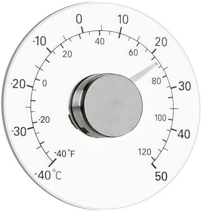 Raamthermometer Buiten Temperatuur Meten Transparant voor Huis en Auto