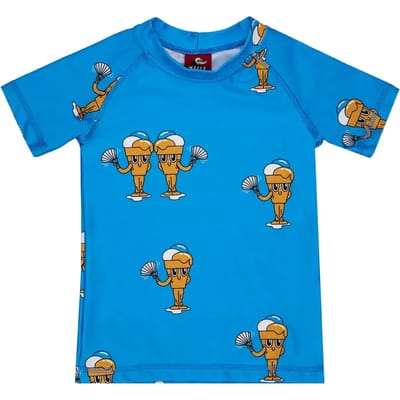 T-shirt babybadje Raspberry Republic
