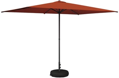 vidaXL - Tuinparasol - met - voet - 200 - x - 300 - cm - Polyester - Rechthoekig