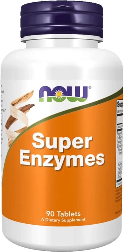 NOW Foods, Super Enzyme, 90 Tabletten