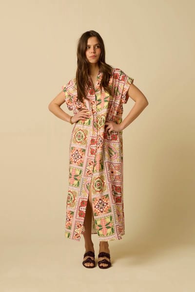 Sissy-Boy - Multicolour maxi jurk met print