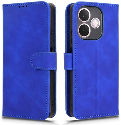 Coverup Hoesje - Geschikt voor OPPO A5 Pro 5G Hoesje - Coverup Book Case - Blauw