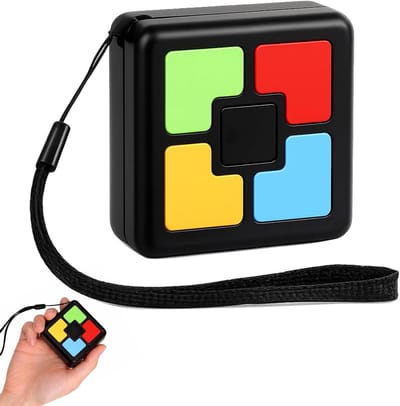Geheugenspel Kubus - Brain Trainer Puzzel - Geheugen Trainen - Licht en Geluid Patronen