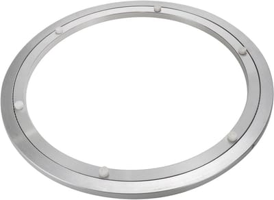 Draaiplateau van aluminiumlegering met metalen lagers, gladde draaitafel voor caleidoscopen, 30,5 cm