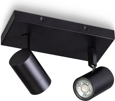 ETH The Common - Spot - GU10 - 2 Lichtbronnen op balk - Zwart