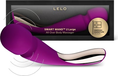 LELO SMART WAND 2 Large – Massageapparaat – 10 Genotsinstellingen – Deep Rose