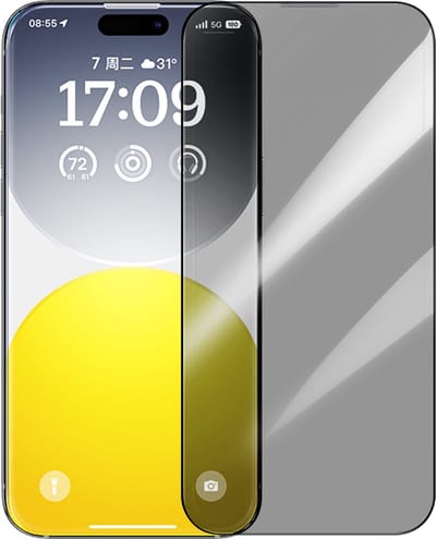 Solidenz Privacy Screenprotector - Geschikt voor Apple iPhone 14 Pro