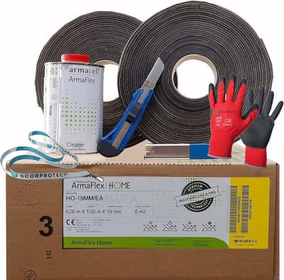 Camper Isolatie Set - Isolatieplaten Camper - Voertuig Isoleren - Zelfklevend Rubber - 14.400 cm² dekking - Zwart