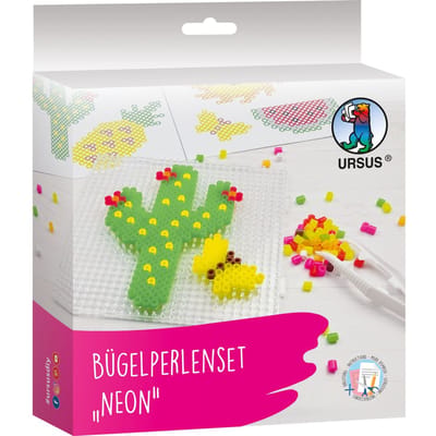 Strijkkralen set - Neon