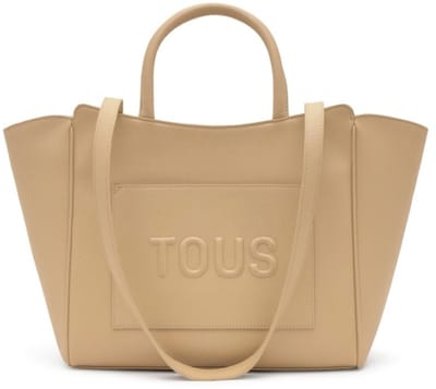 TOUS City medium zandkleurige Brenda beige tas