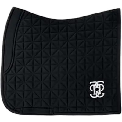 PS of Sweden SS25 Dekje Diamond Quilt Zwart-Dressuur-Cob