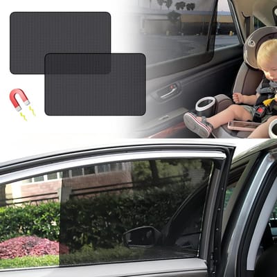 NBAP® Zonnescherm Auto - Zonnescherm voor Zijruit Bescherming Baby en Kind