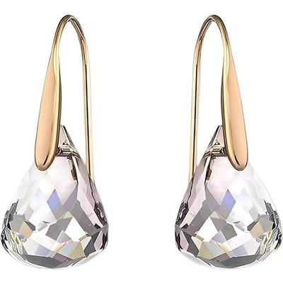 Boucles d'oreilles Swarovski Element pour femme 1054614 Rouge Pink|F gray
