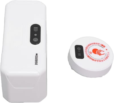 Automatische Toiletspoeler - Contactloze Spoelset - Hygiënisch Thuis - Infrarood Sensor - 17 cm Lengte - Wit