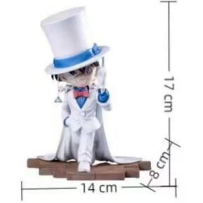 Detective Conan Kaito Kid De Nachtbaron Anime Actiefiguur Speelgoed no box white
